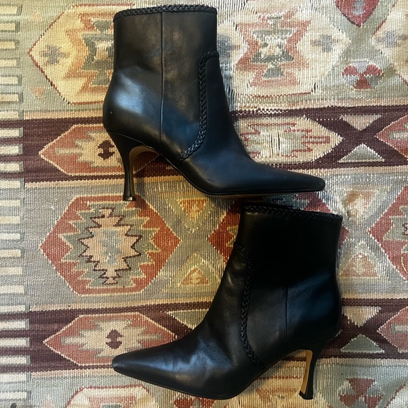 Leather Ankle Boots - Picture 7 of 12
